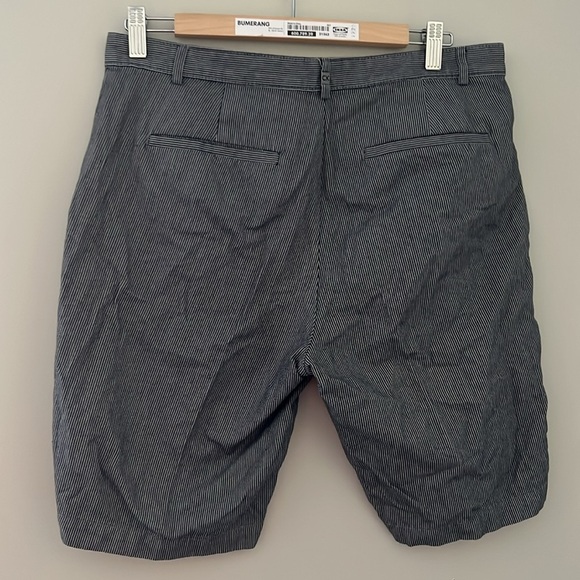 Calvin Klein Gray Flat Front Shorts - Picture 2 of 3